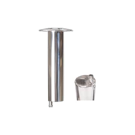 Lees Tackle Rod Holder Medium 0 Degree Ss RH5327V